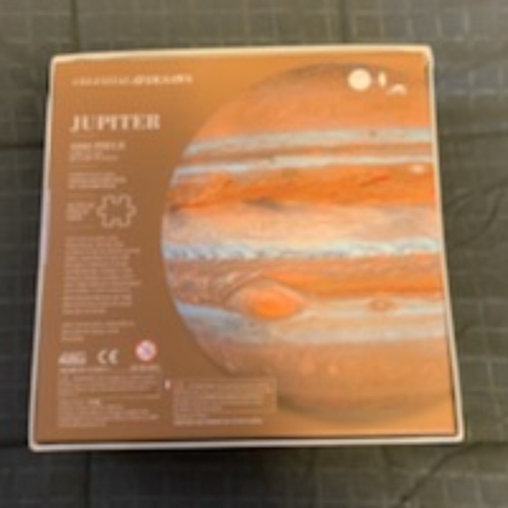 Circular Celestial Jigsaw Jupiter 1000 Piece Puzzle